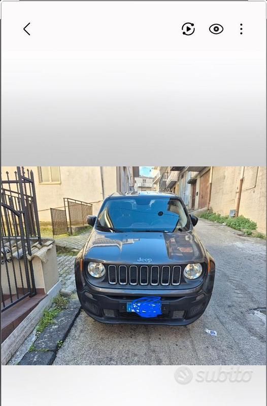 Grigio Usata 2016 Jeep Renegade Sport SUV | 8500 € (Ottimo prezzo) - Immagine 1/4