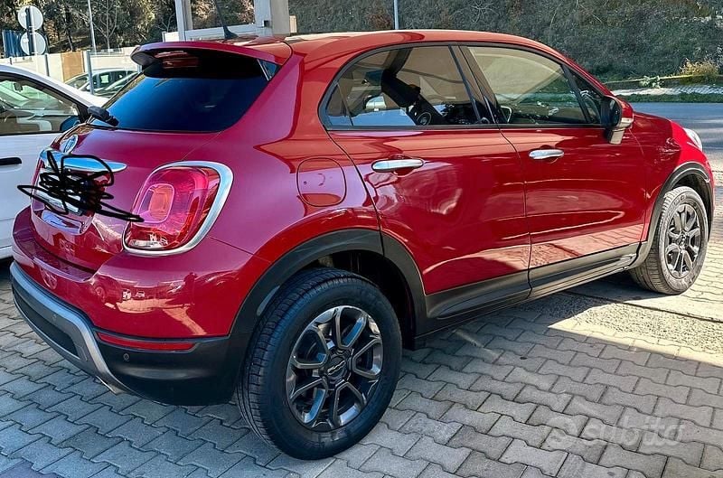 Usata Fiat 500X 110 CV (80 kW) 2015 Rosso SUV