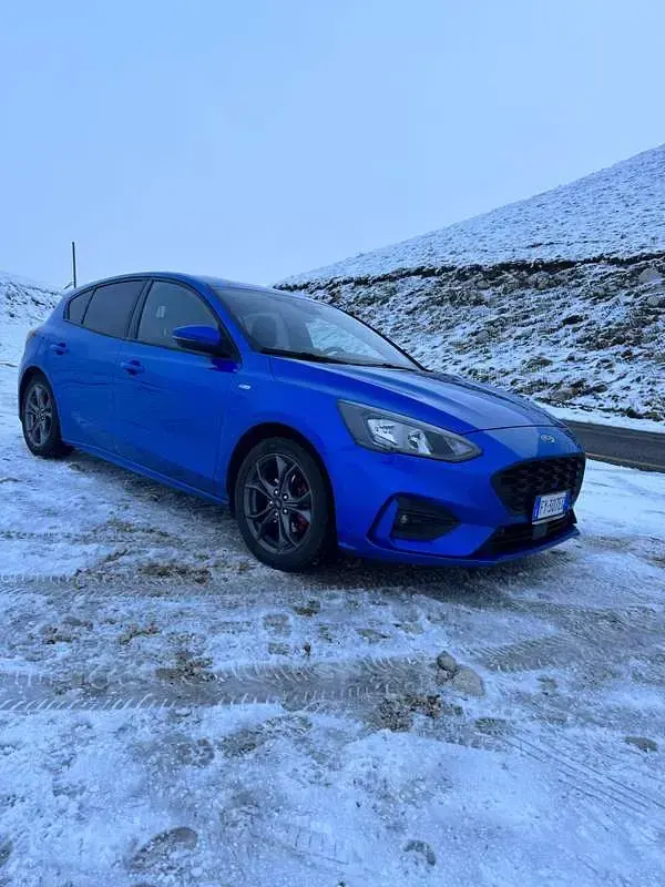 Occasion Ford Focus ST-Line 120 ch (88 kW) 2019 Bleue Berline