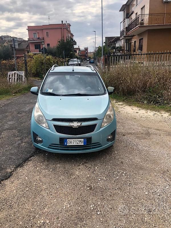 Begagnad Chevrolet Spark 68 HK (50 kW) 2011 Blå Halvkombi