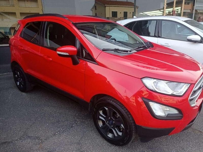 Usata Ford Ecosport 125 CV (91 kW) 2018 Rosso SUV