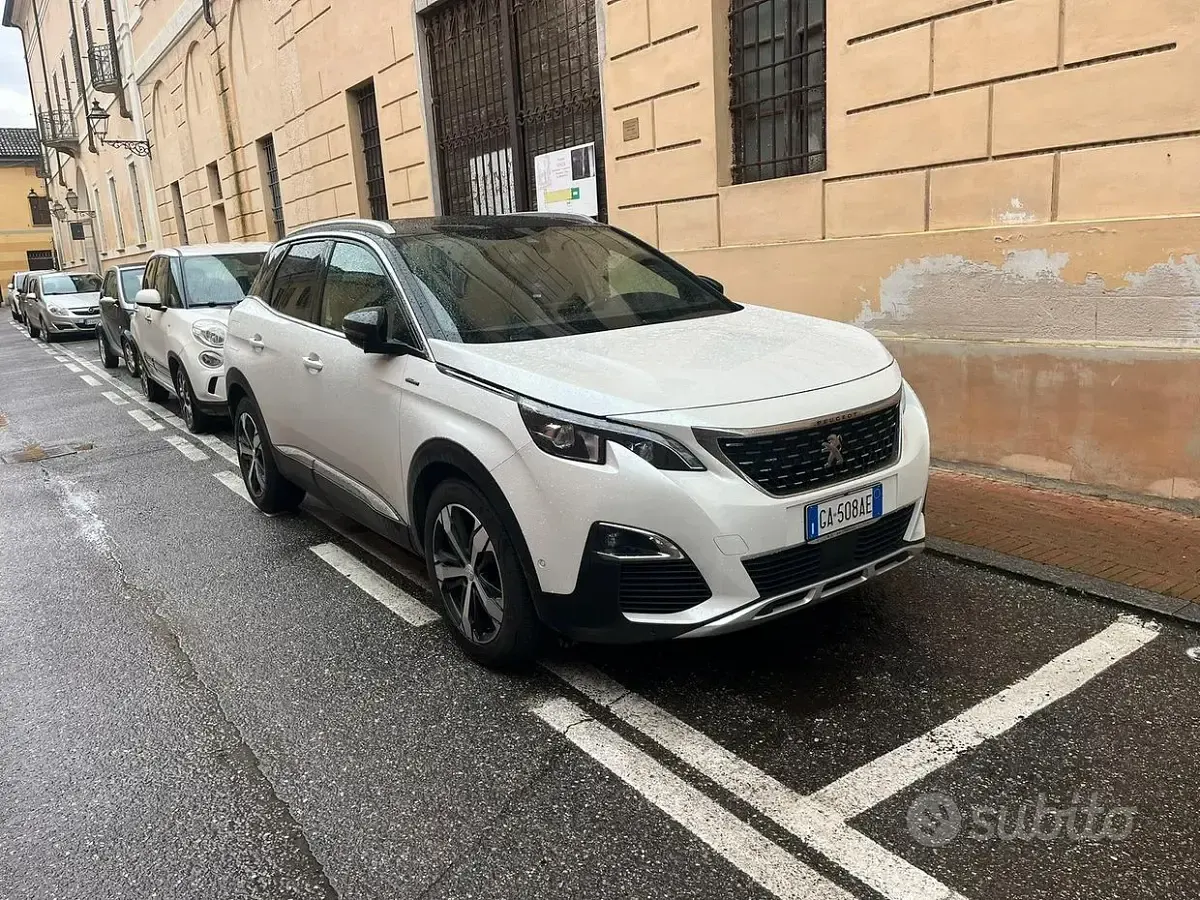 Usata Peugeot 3008 GT-line 131 CV (96 kW) 2020 Bianco SUV