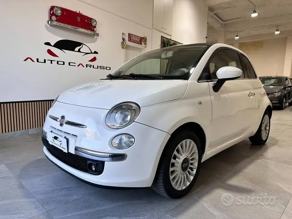 Usata Fiat 500 Lounge 75 CV (55 kW) 2009 Cabrio