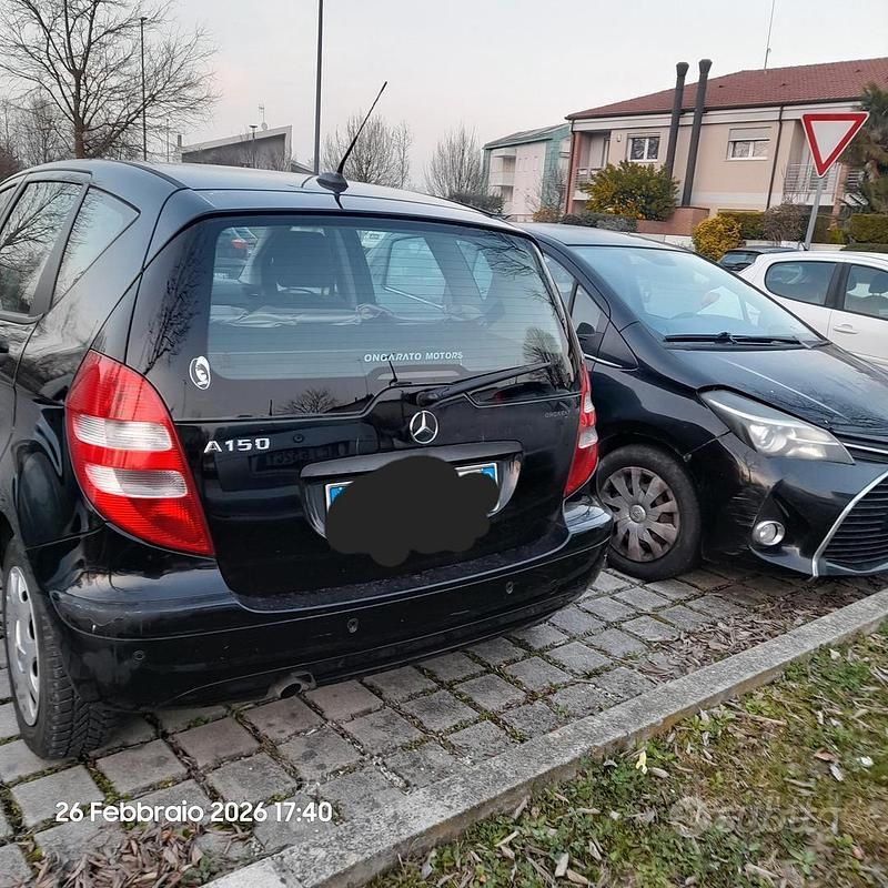 Usata Mercedes A150 95 CV (69 kW) 2007 Nero Monovolume