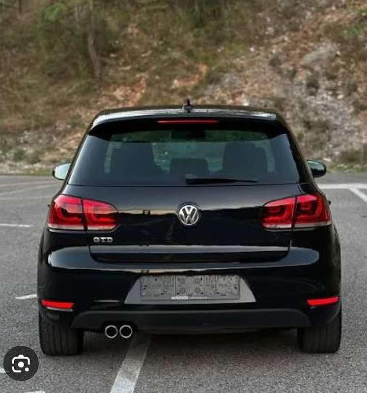 Usata VW Golf VI GTD 170 CV (125 kW) 2009 Nero Utilitaria