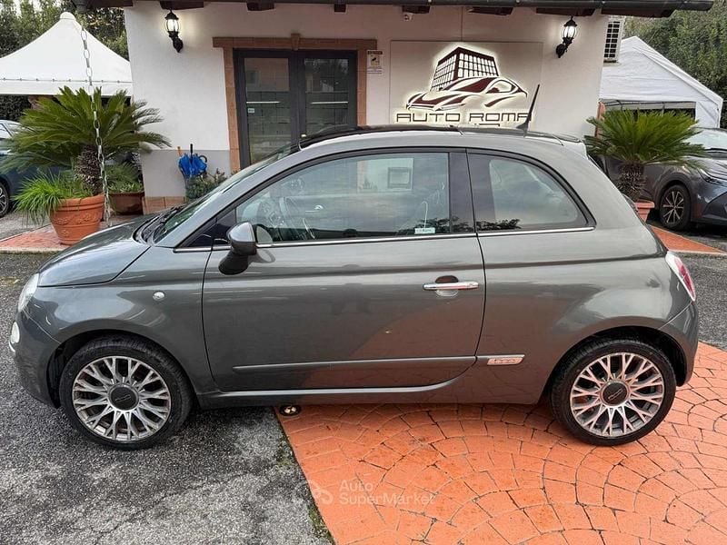 Usata Fiat 500 Lounge 69 CV (50 kW) 2015 Gray Berlina