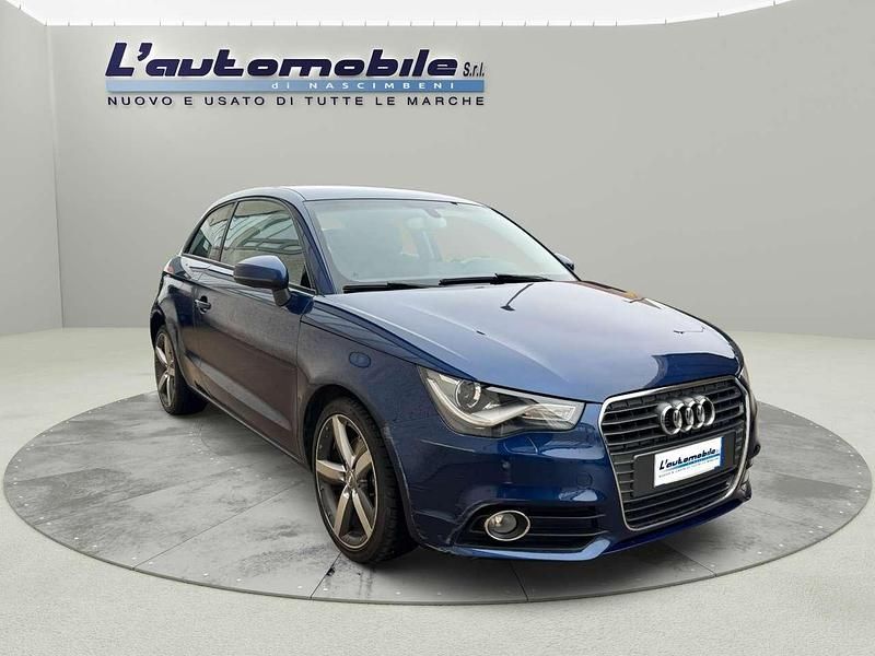 Usata Audi A1 Ambition 105 CV (77 kW) 2011 Blu Utilitaria