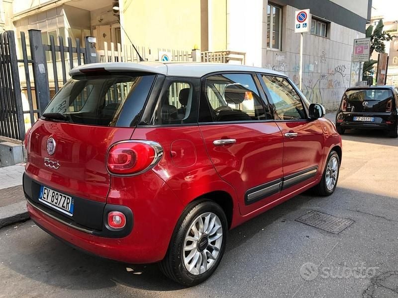 Usata Fiat 500L Easy 85 CV (62 kW) 2014 Rosso Monovolume