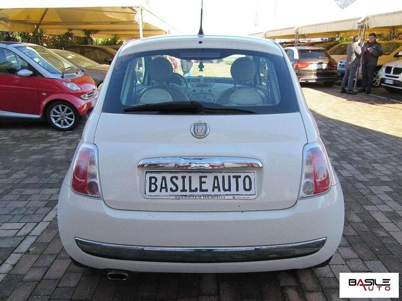 Usata Fiat 500 Lounge 75 CV (55 kW) 2010 Bianco Berlina