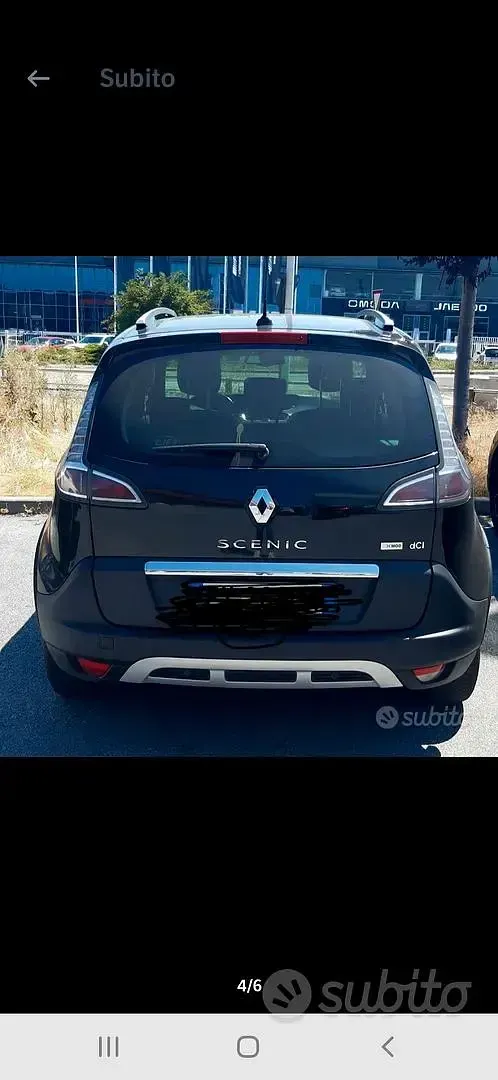 Usata Renault Scénic III 98 CV (72 kW) 2014 Nero Monovolume