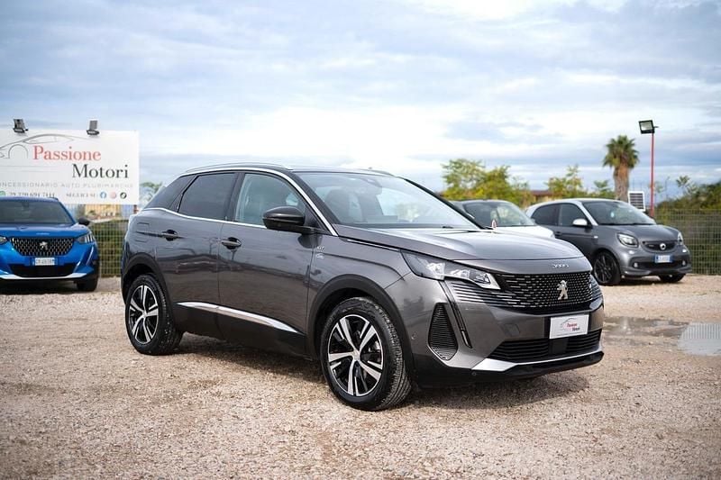 Usata Peugeot 3008 GT 131 CV (96 kW) 2022 Grigio Berlina