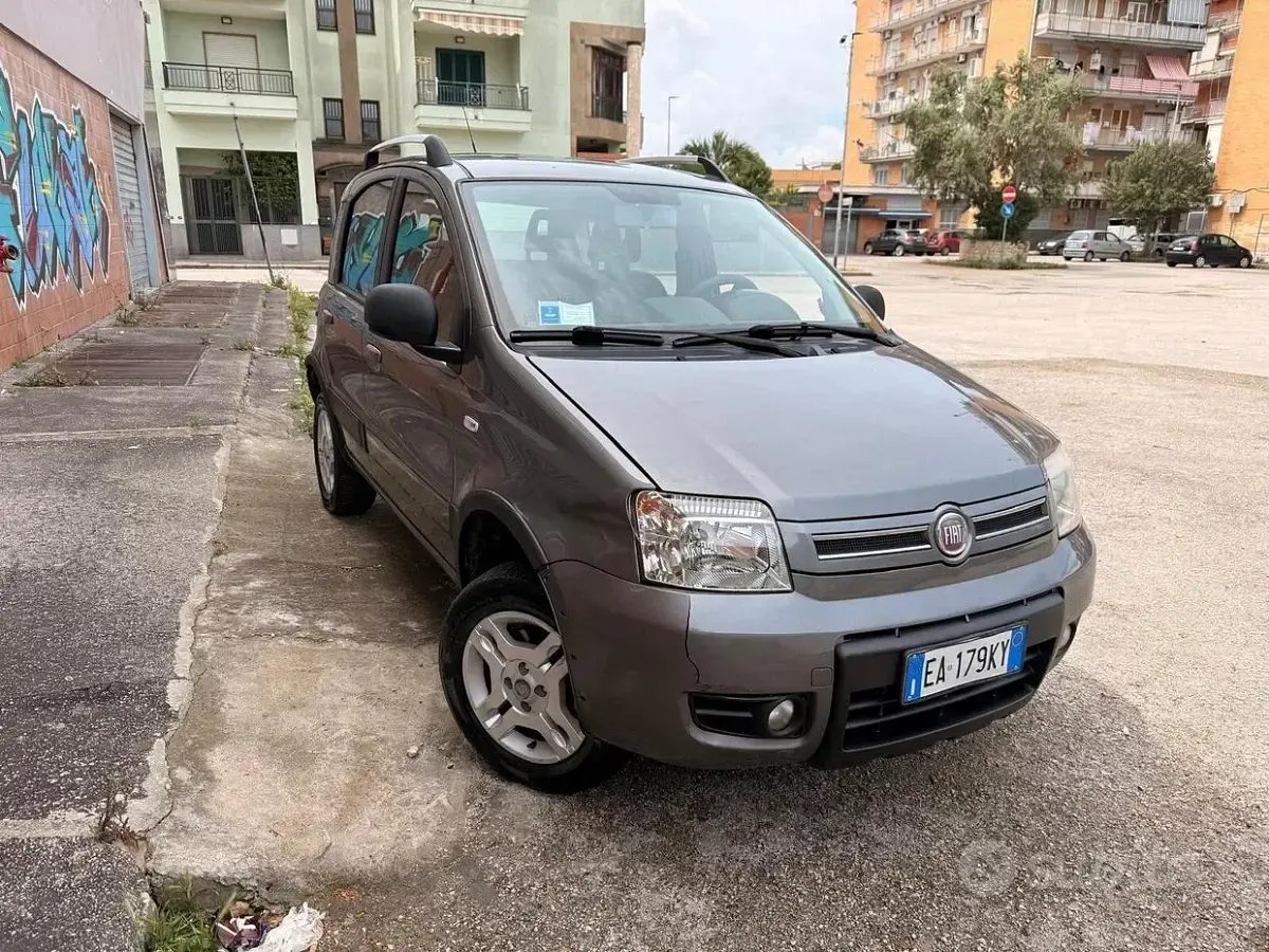 Usata Fiat Panda 4x4 Climbing 75 CV (55 kW) 2012 Grigio Utilitaria