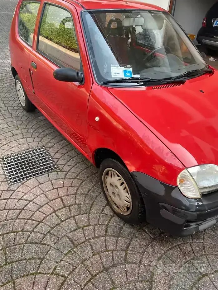 Usata Fiat 600 2003 Rosso Utilitaria