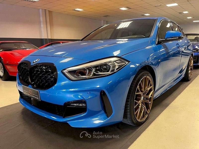 Usata BMW 116 M Sport 116 CV (85 kW) 2021 Blu Utilitaria