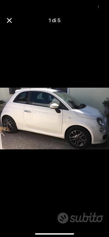 Usata Fiat 500 2015 Bianco Utilitaria