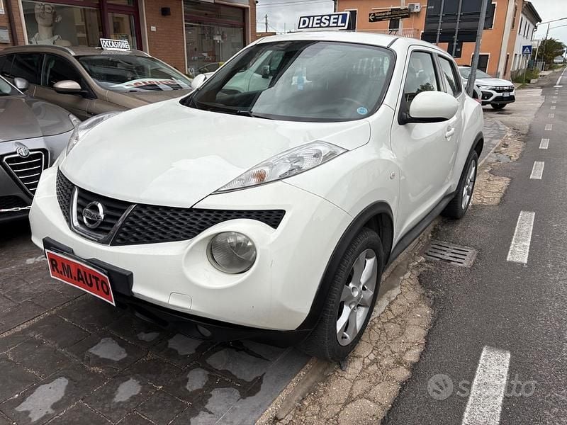 Usata Nissan Juke 110 CV (80 kW) 2011 Bianco SUV