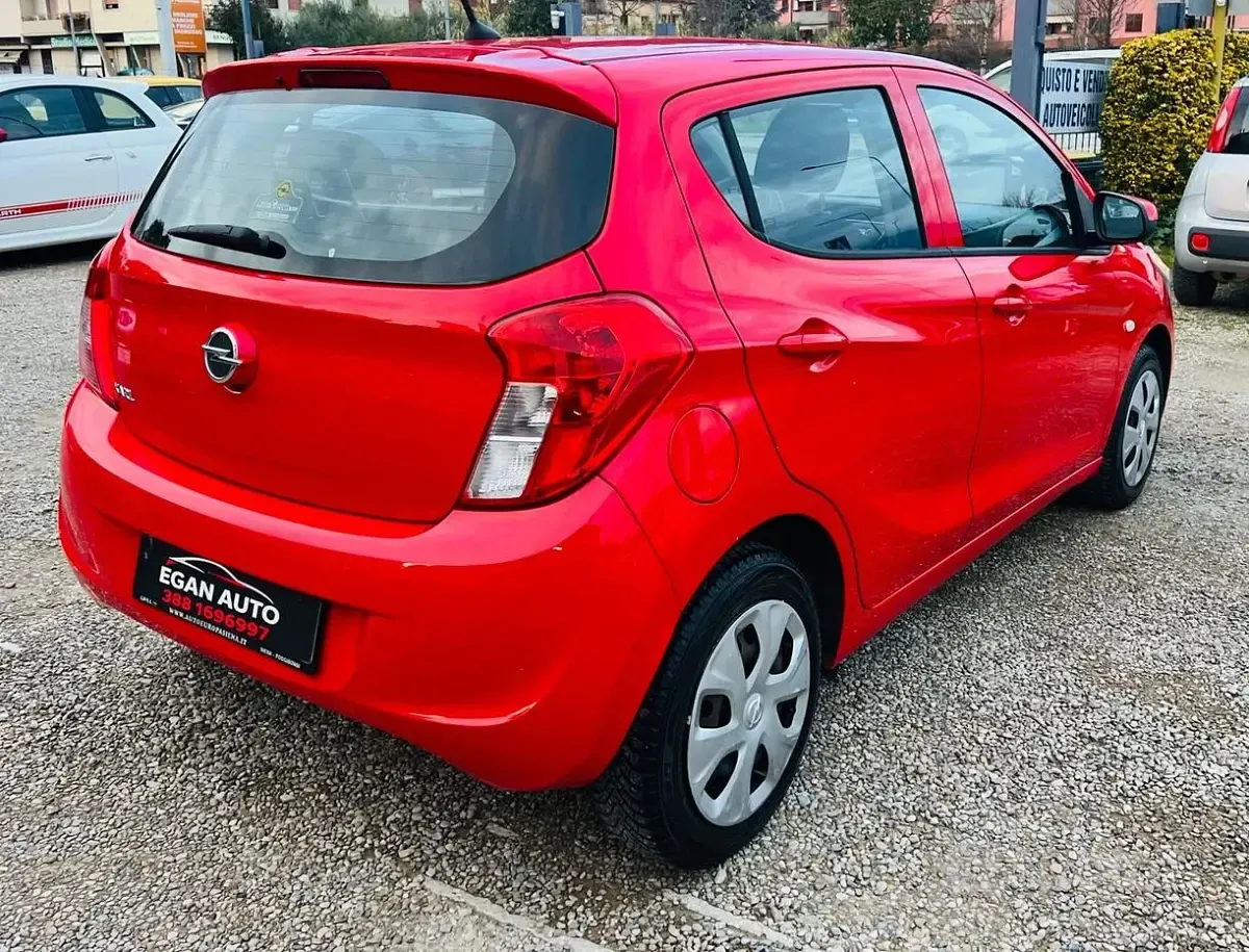 Usata Opel Karl 75 CV (55 kW) 2015 Rosso Utilitaria