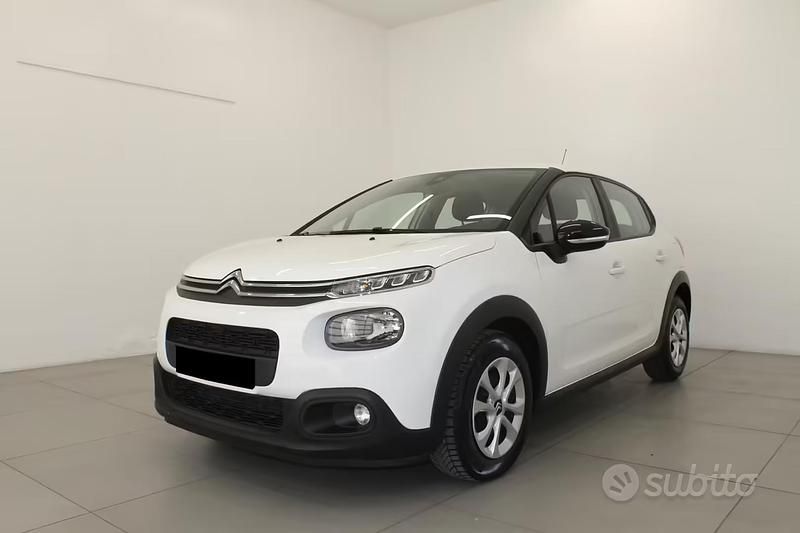 Usata Citroën C3 Feel 83 CV (61 kW) 2019 Bianco Utilitaria