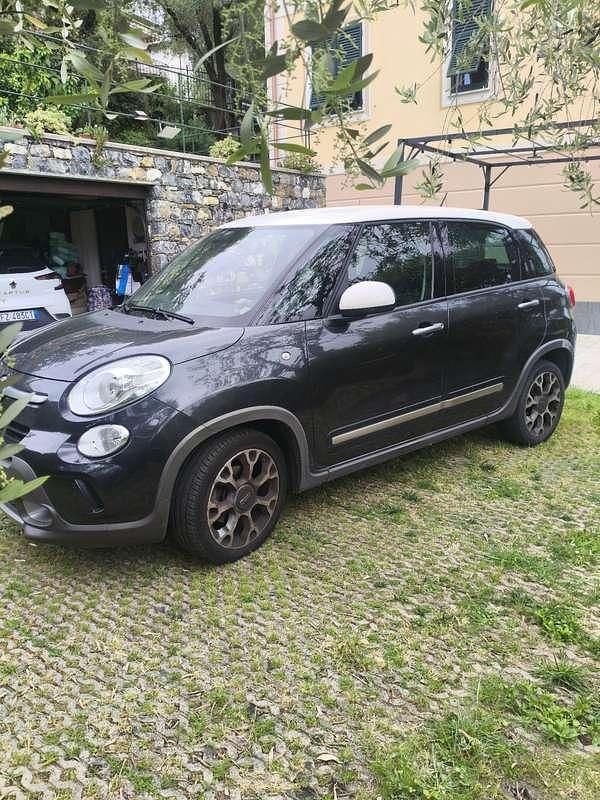Usata Fiat 500L Trekking 105 CV (77 kW) 2013 Grigio Monovolume