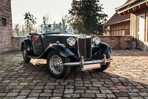 Usata MG TD 57 CV (41 kW) 1952 Nero Cabrio