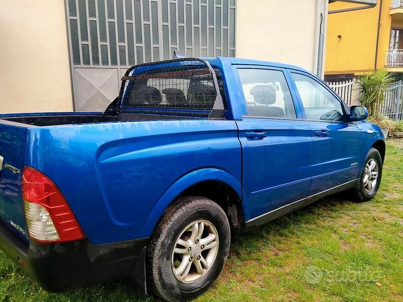 Usata Ssangyong (KGM) Actyon 2009 Blu Pick-up