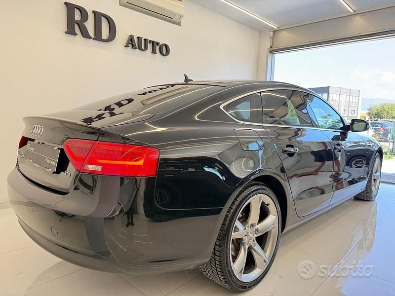 Usata Audi A5 Sportback Advanced Plus 177 CV (130 kW) 2013 Nero Utilitaria