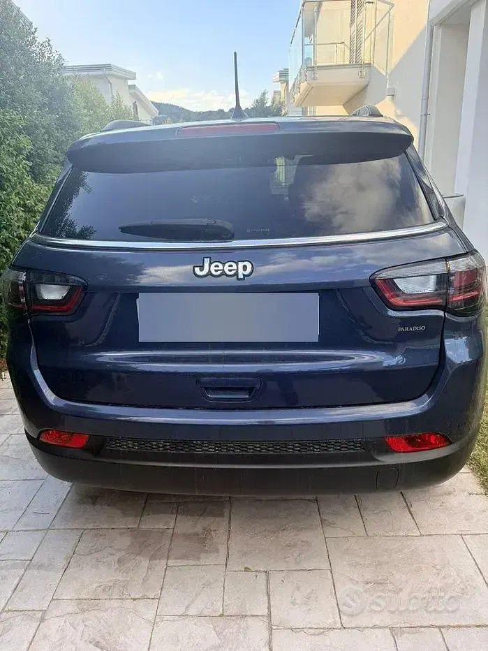 Usata Jeep Compass Limited 131 CV (96 kW) 2022 Blu SUV