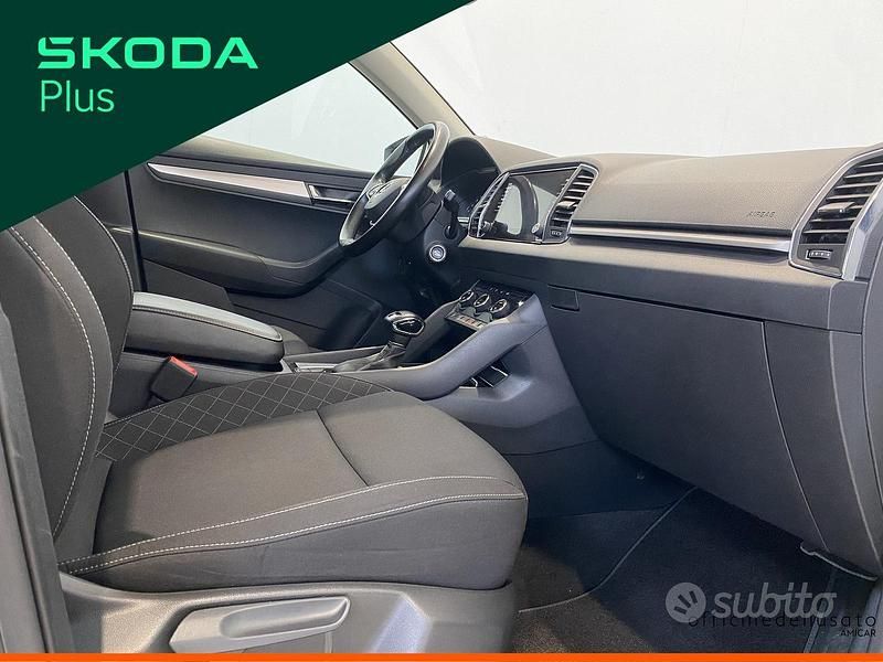 Usata Skoda Karoq Executive 116 CV (85 kW) 2021 2y bianco luna metallizzato SUV