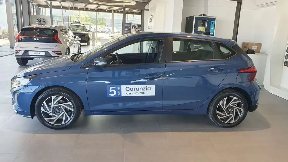 Nuova Hyundai i20 90 CV (66 kW) 2026 Blu/azzurro Utilitaria