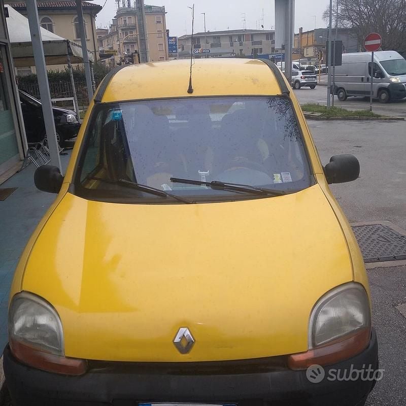 Giallo Usata 1999 Renault Kangoo Monovolume | 1500 € - Immagine 1/4