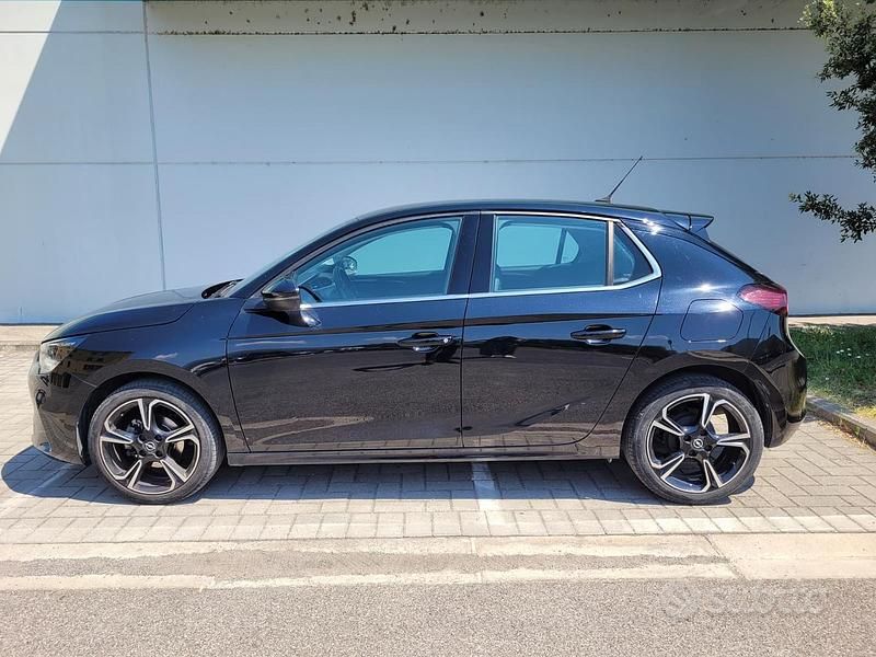 Usata Opel Corsa Elegance 75 CV (55 kW) 2021 Nero Berlina