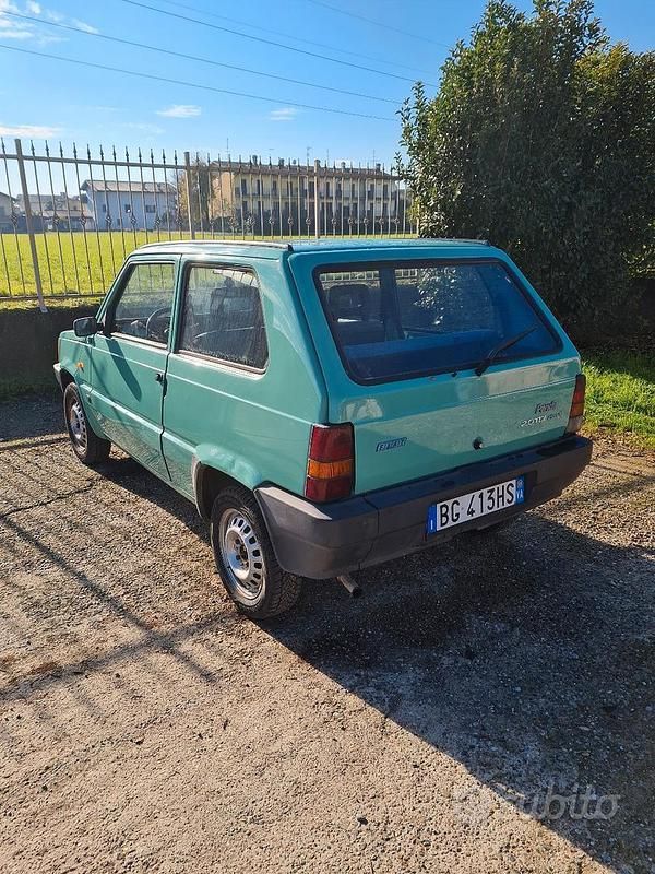Usata Fiat Panda 1999 Verde Berlina