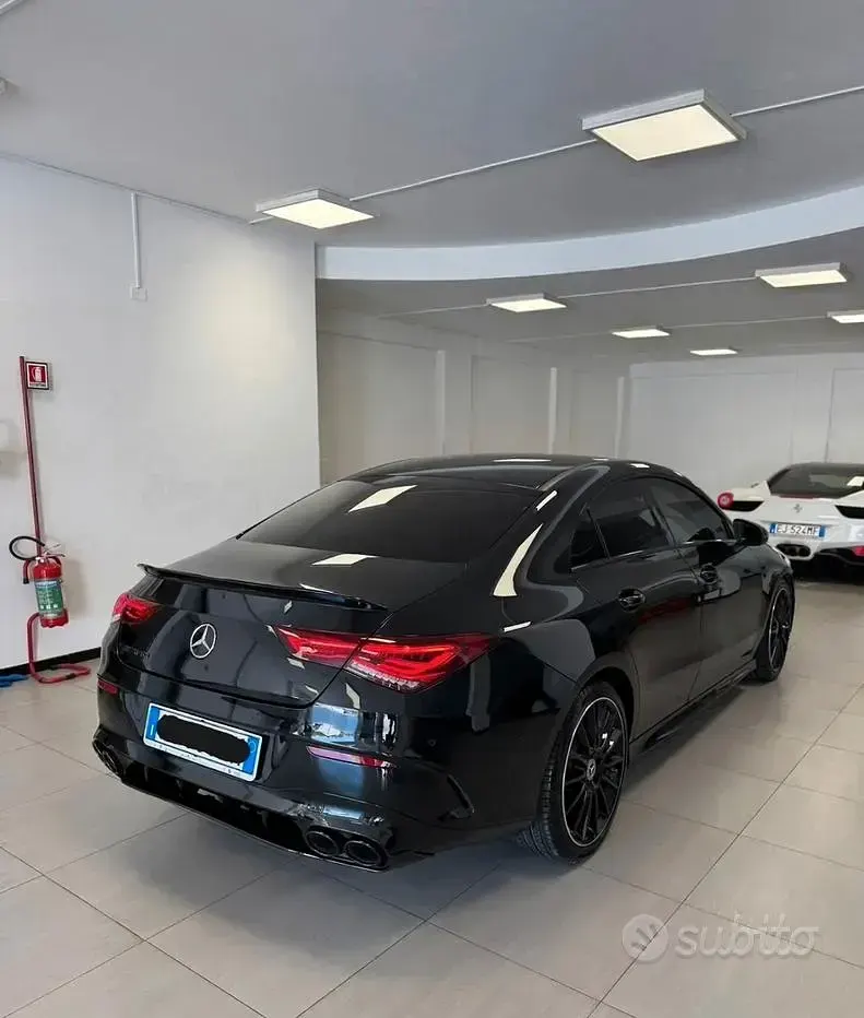 Usata Mercedes CLA200 AMG line 163 CV (119 kW) 2023 Nero Berlina