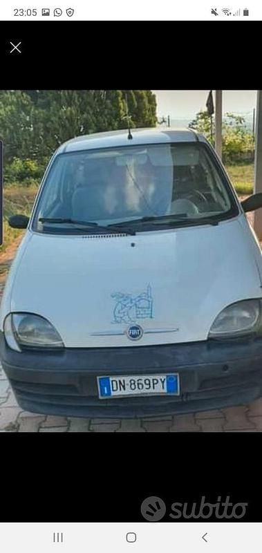 Usata Fiat 600 2008 Bianco Utilitaria