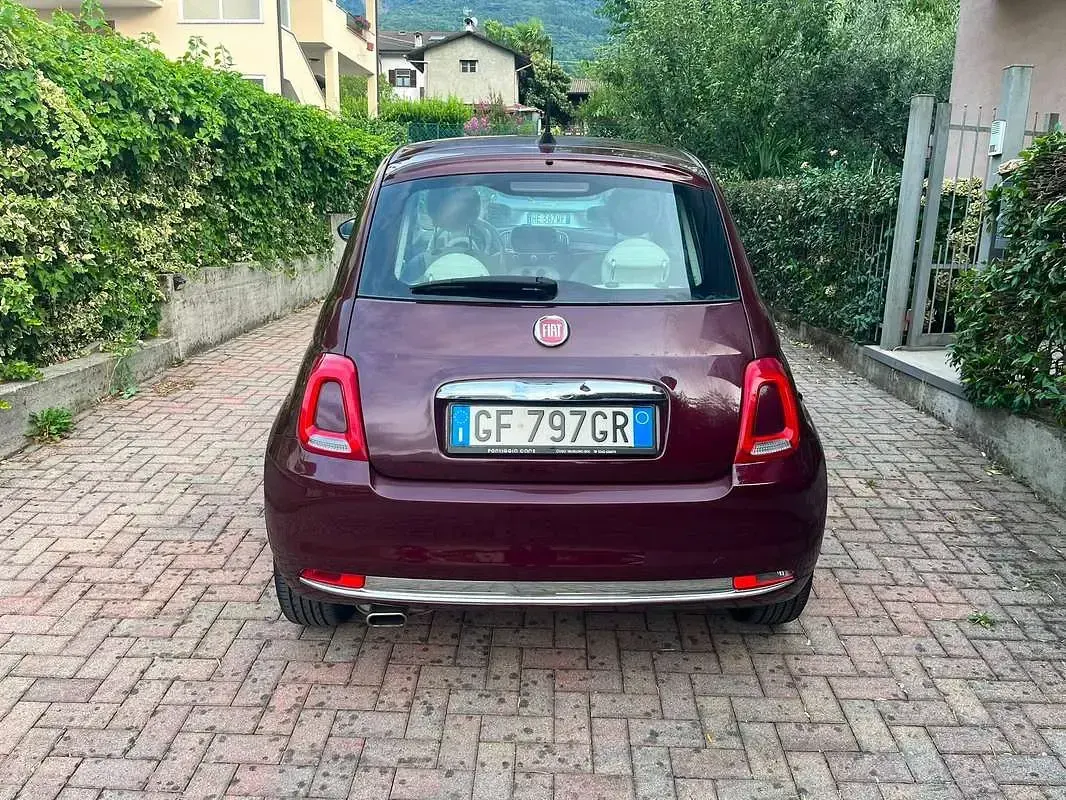 Usata Fiat 500C Pop 101 CV (74 kW) 2019 Rosso Cabrio