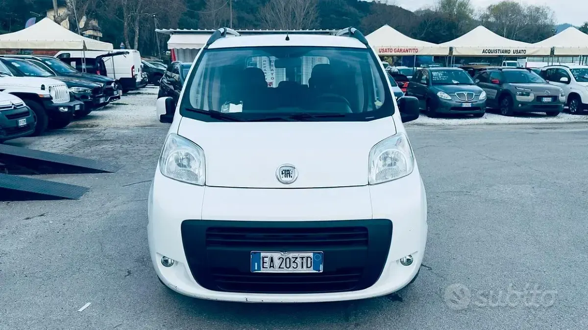 Usata Fiat Qubo Dynamic 73 CV (53 kW) 2010 Bianco Monovolume