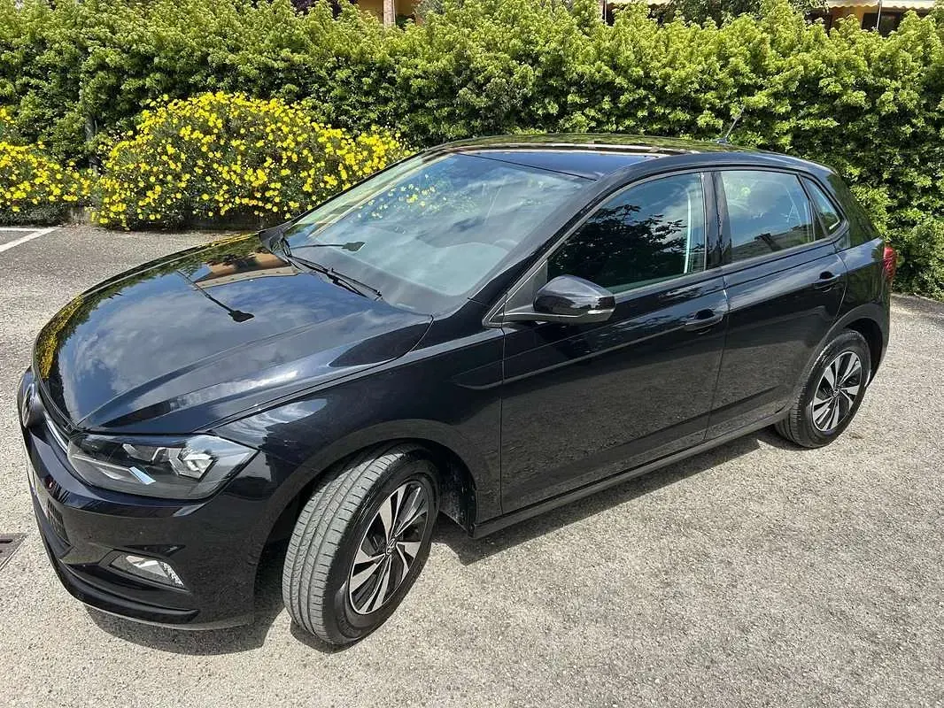 Usata VW Polo Comfortline 90 CV (66 kW) 2021 Nero Utilitaria