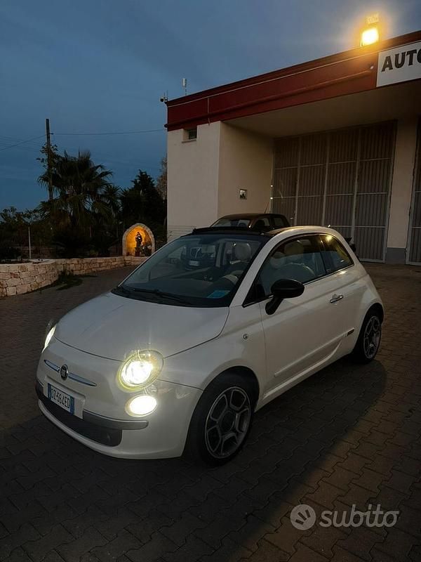 Usata Fiat 500C 75 CV (55 kW) 2010 Cabrio