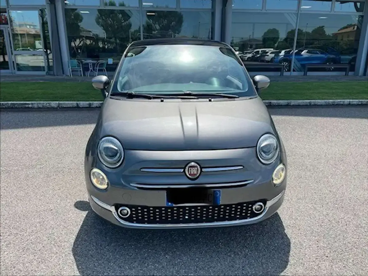 Usata Fiat 500 Lounge 69 CV (50 kW) 2019 Gray Utilitaria