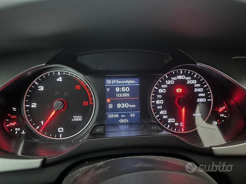 Usata Audi A4 S-Line 170 CV (125 kW) 2009 Grigio Berlina