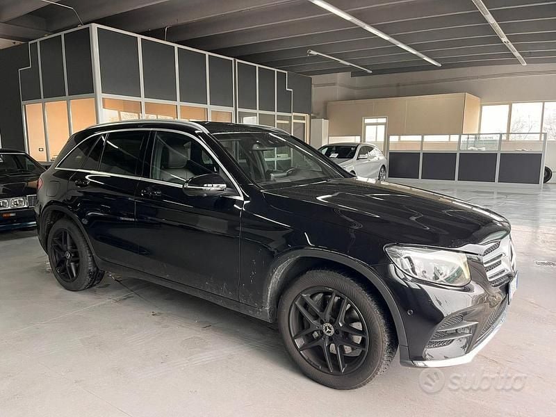 Usata Mercedes GLC250 Premium 204 CV (150 kW) 2019 Nero SUV