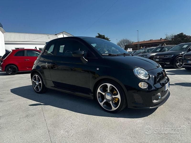 Usata Abarth 595 Turismo 160 CV (117 kW) 2014 Blu Utilitaria