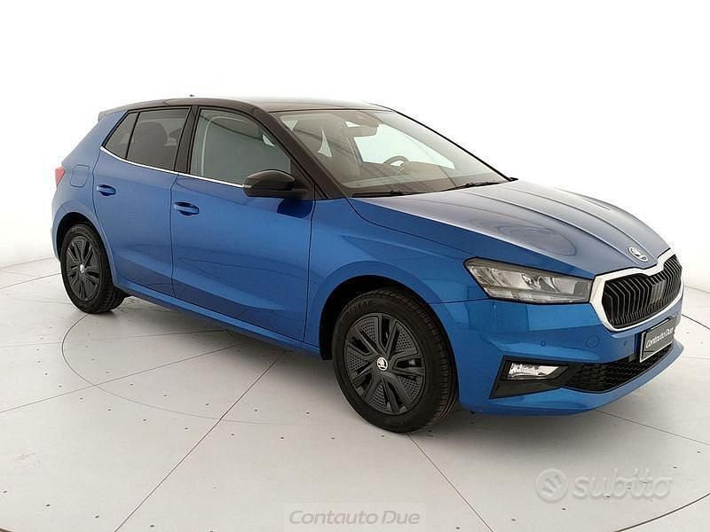 Nuova Skoda Fabia Selection 115 CV (84 kW) 2025 Blu Berlina