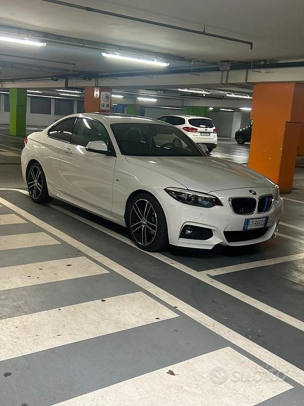 Usata BMW 218 M Sport 150 CV (110 kW) 2018 Bianco Coupé