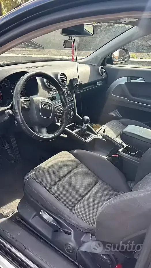 Usata Audi A3 140 CV (102 kW) 2010 Nero Utilitaria