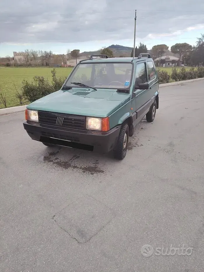 Usata Fiat Panda 4x4 Trekking 54 CV (39 kW) 1998 Verde Utilitaria