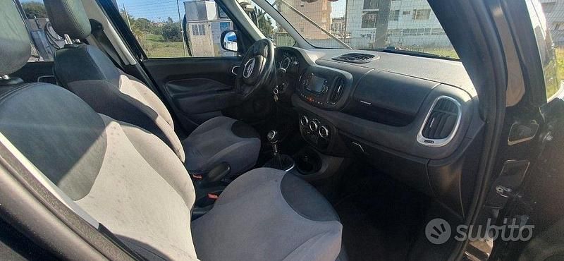 Usata Fiat 500L Lounge 85 CV (62 kW) 2012 Nero Monovolume