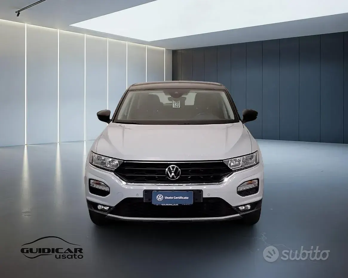 Usata VW T-Roc Style 110 CV (80 kW) 2021 Bianco SUV