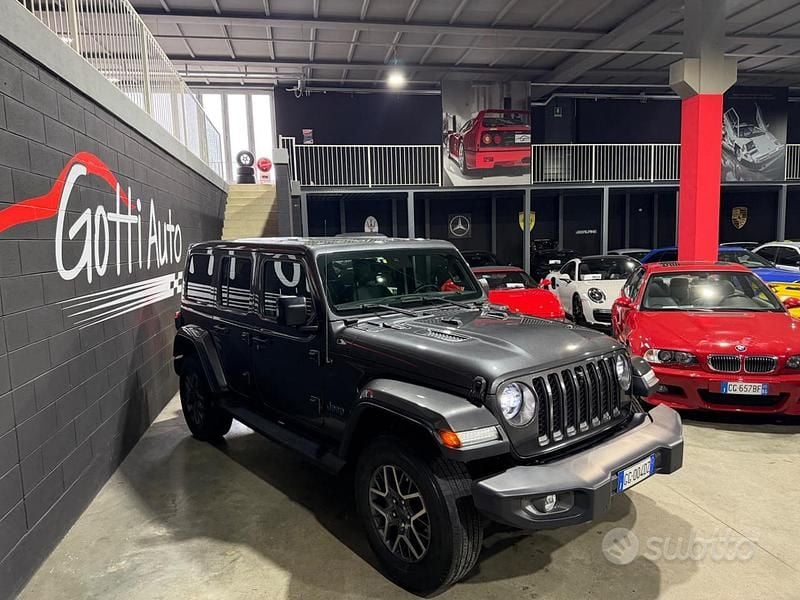 Usata Jeep Wrangler 272 CV (200 kW) 2021 Grigio scuro SUV