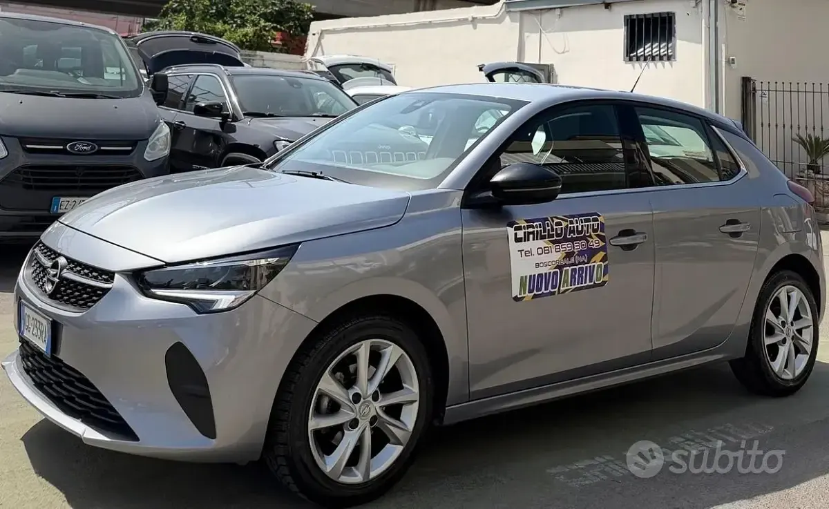 Usata Opel Corsa Elegance 75 CV (55 kW) 2021 Grigio Utilitaria